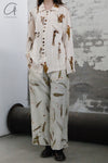 Archivio J.M.Ribot Natural dyed trousers PA30/W/EP